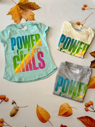 REMERA POWER TO THE GIRLS
